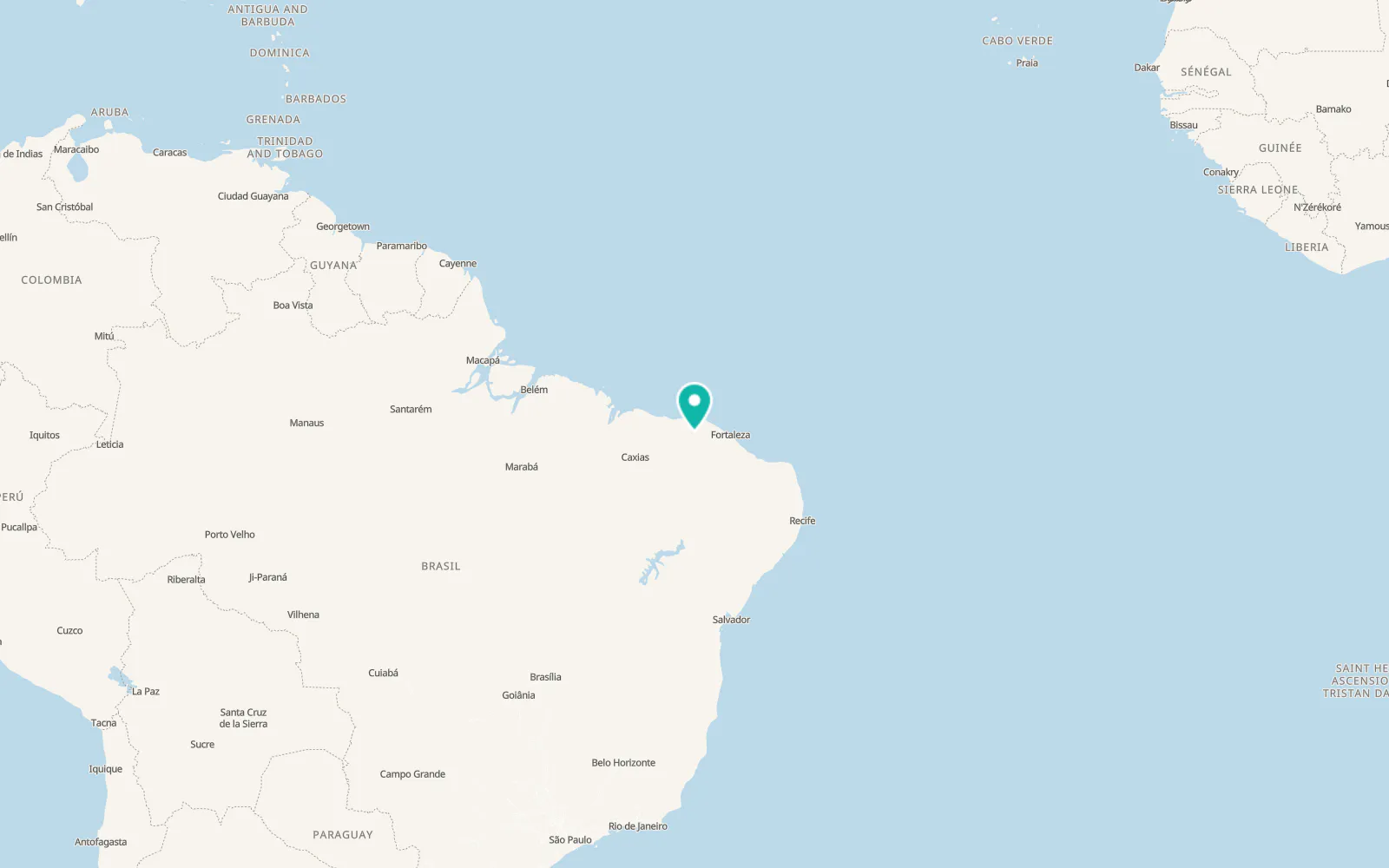 Map of Sobral