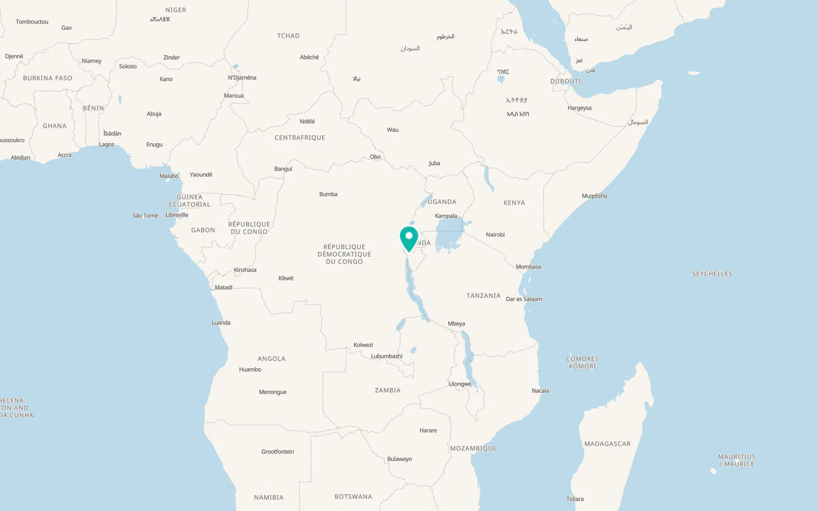 Map of Bubanza