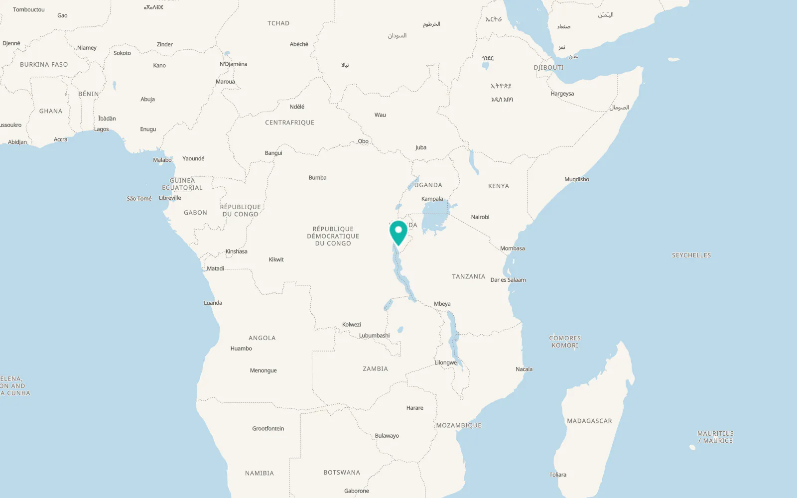 Map of Vyanda