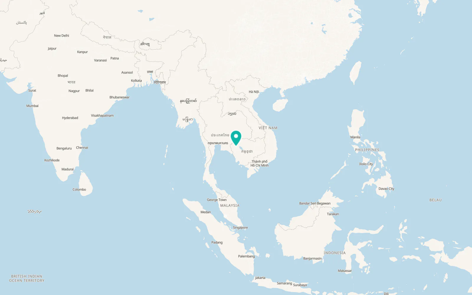 Map of Battambang