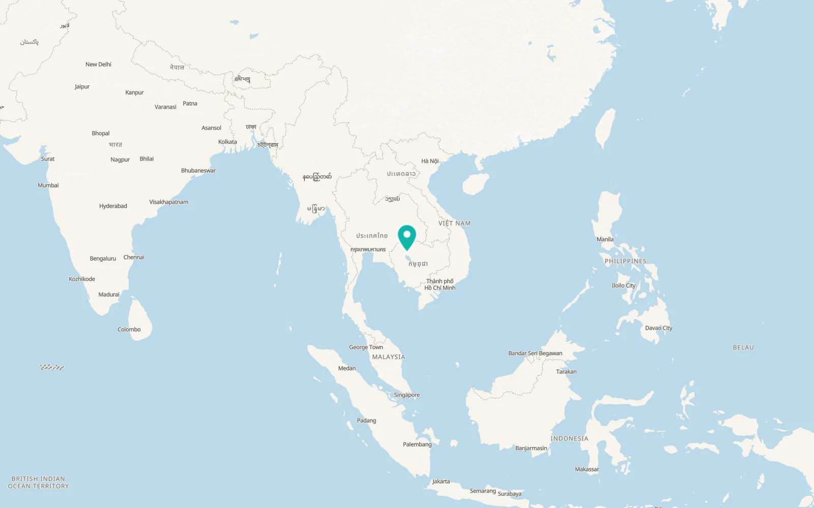 Map of Siem Reap