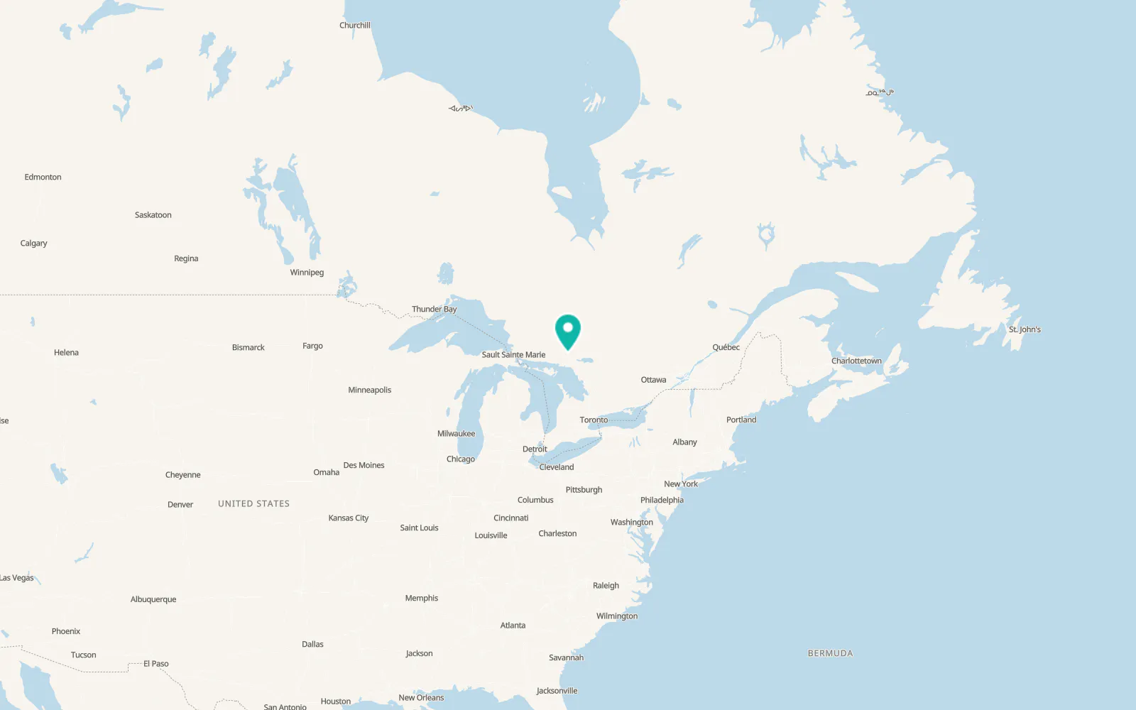 Map of Greater Sudbury