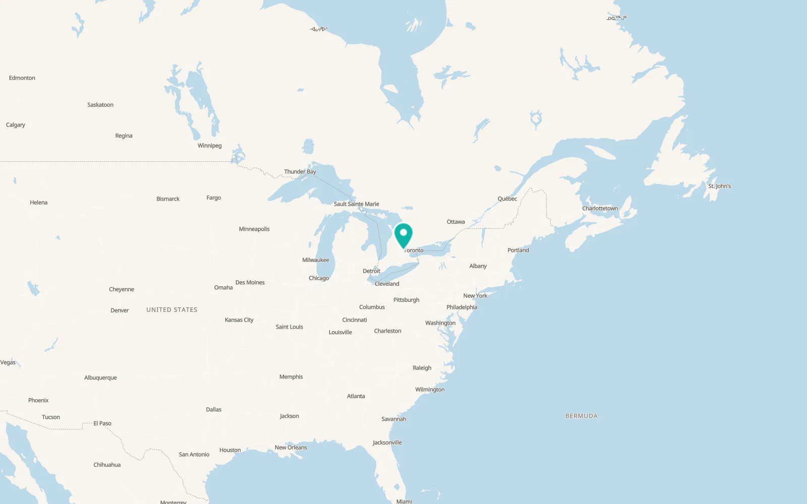 Map of Guelph