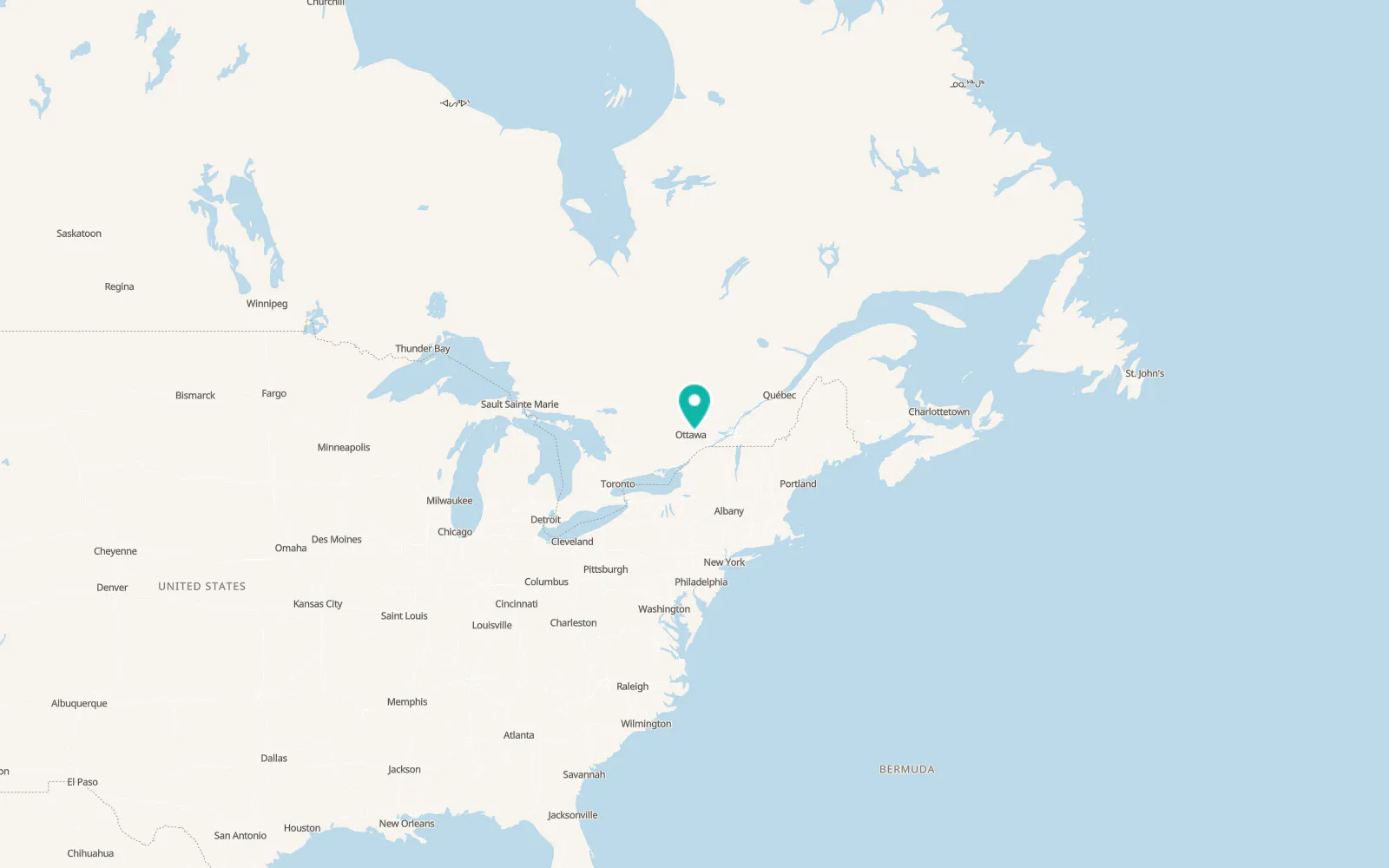 Map of Orléans