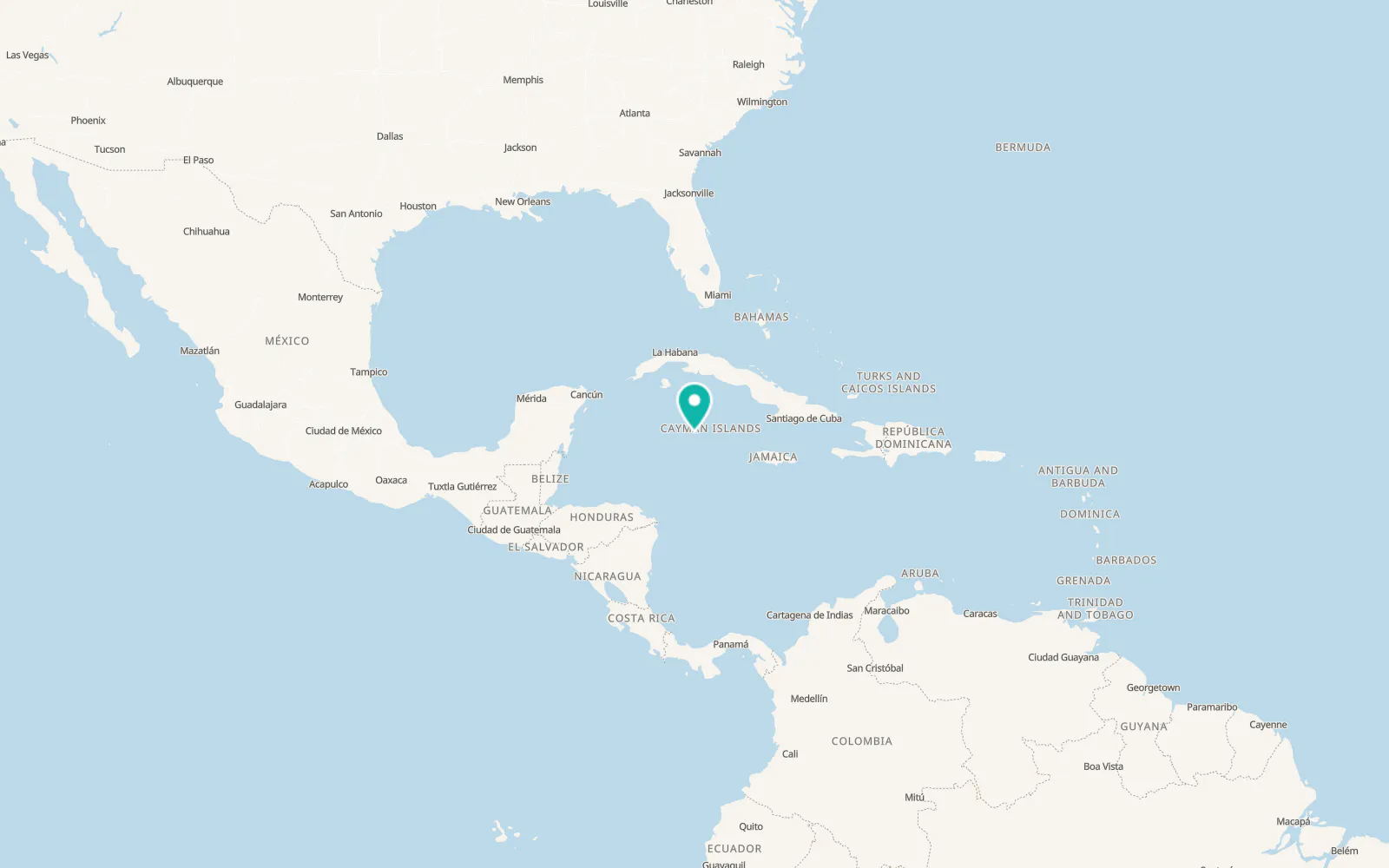 Map of George Town