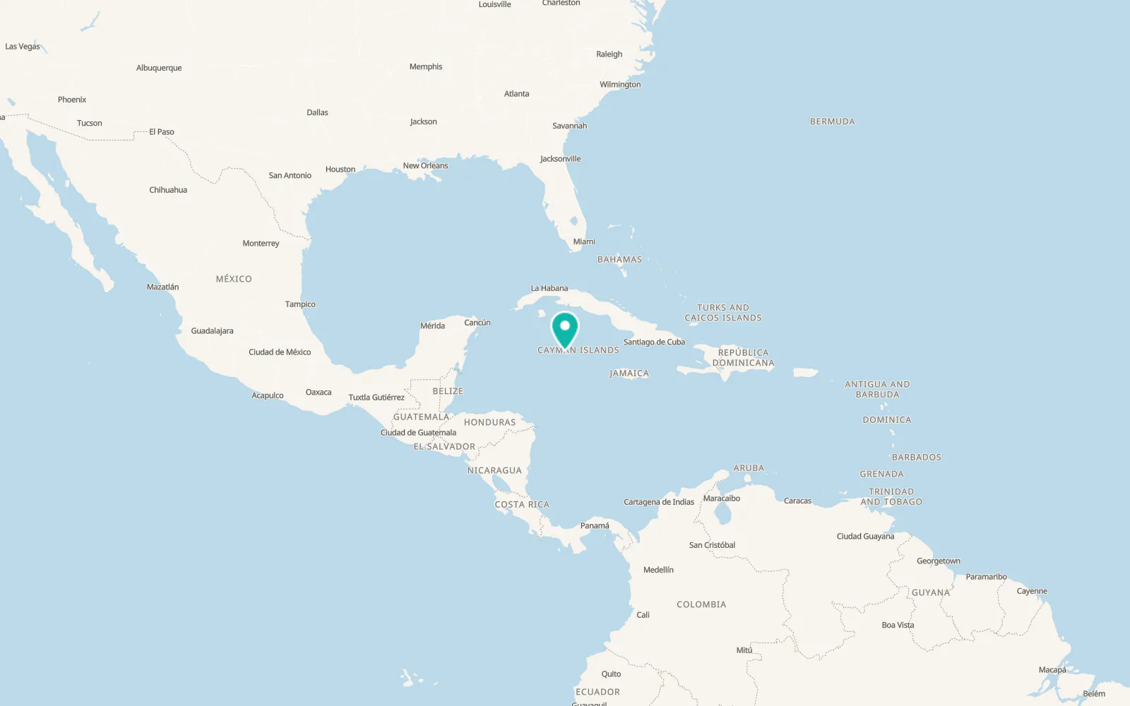 Map of West Bay