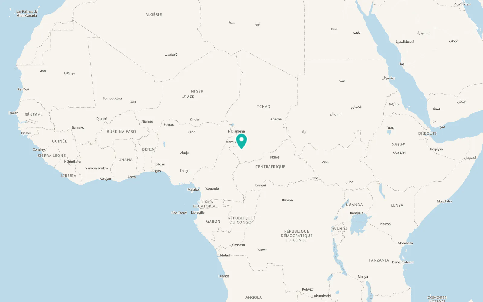 Map of Kelo