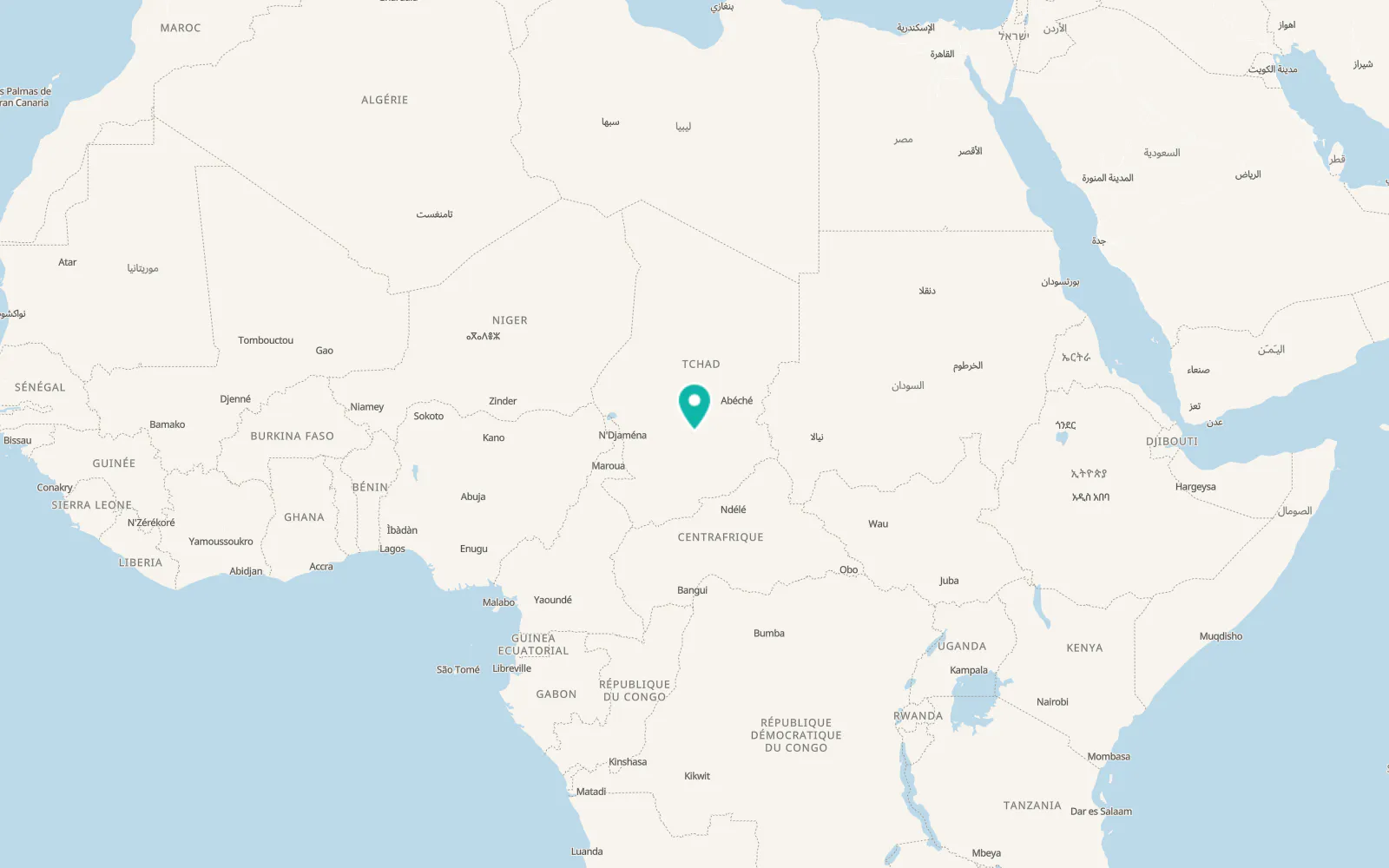 Map of Mongo