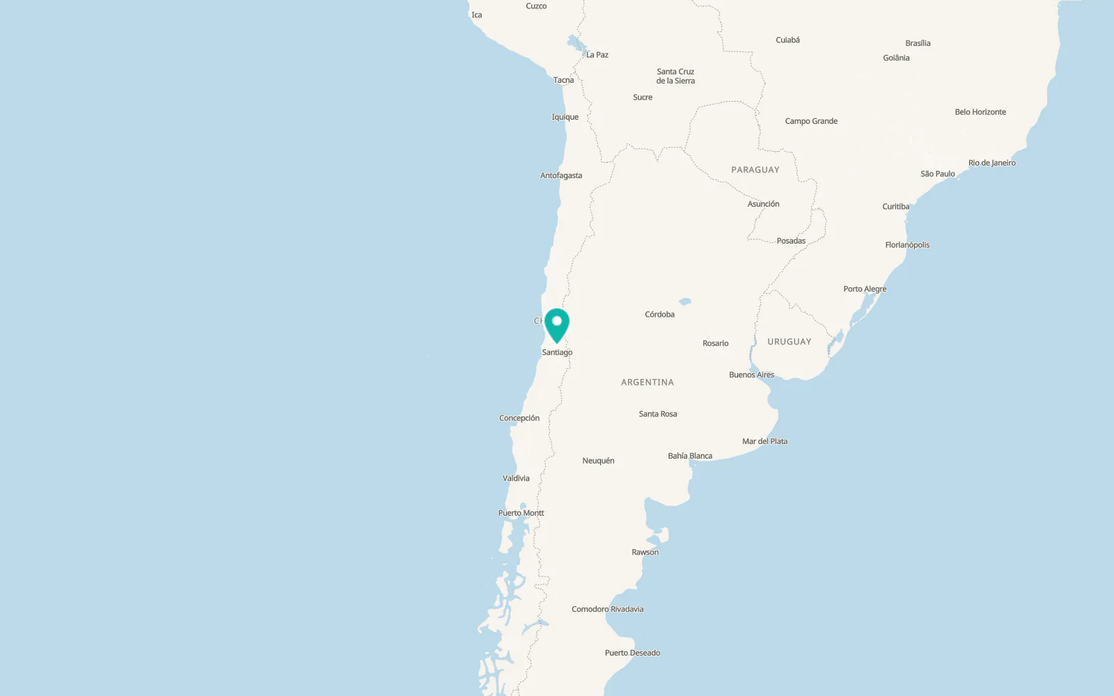 Map of Colina
