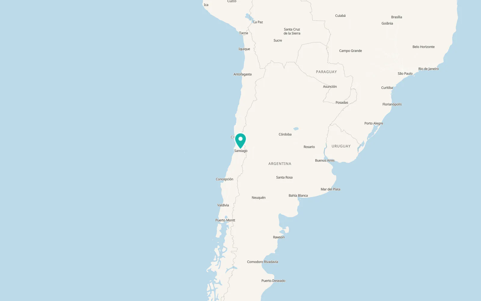 Map of Renca