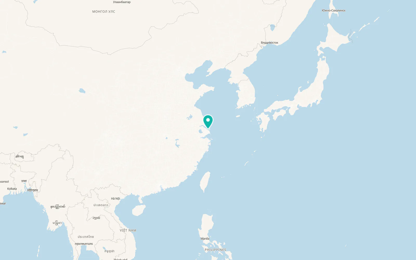 Map of Baoshan