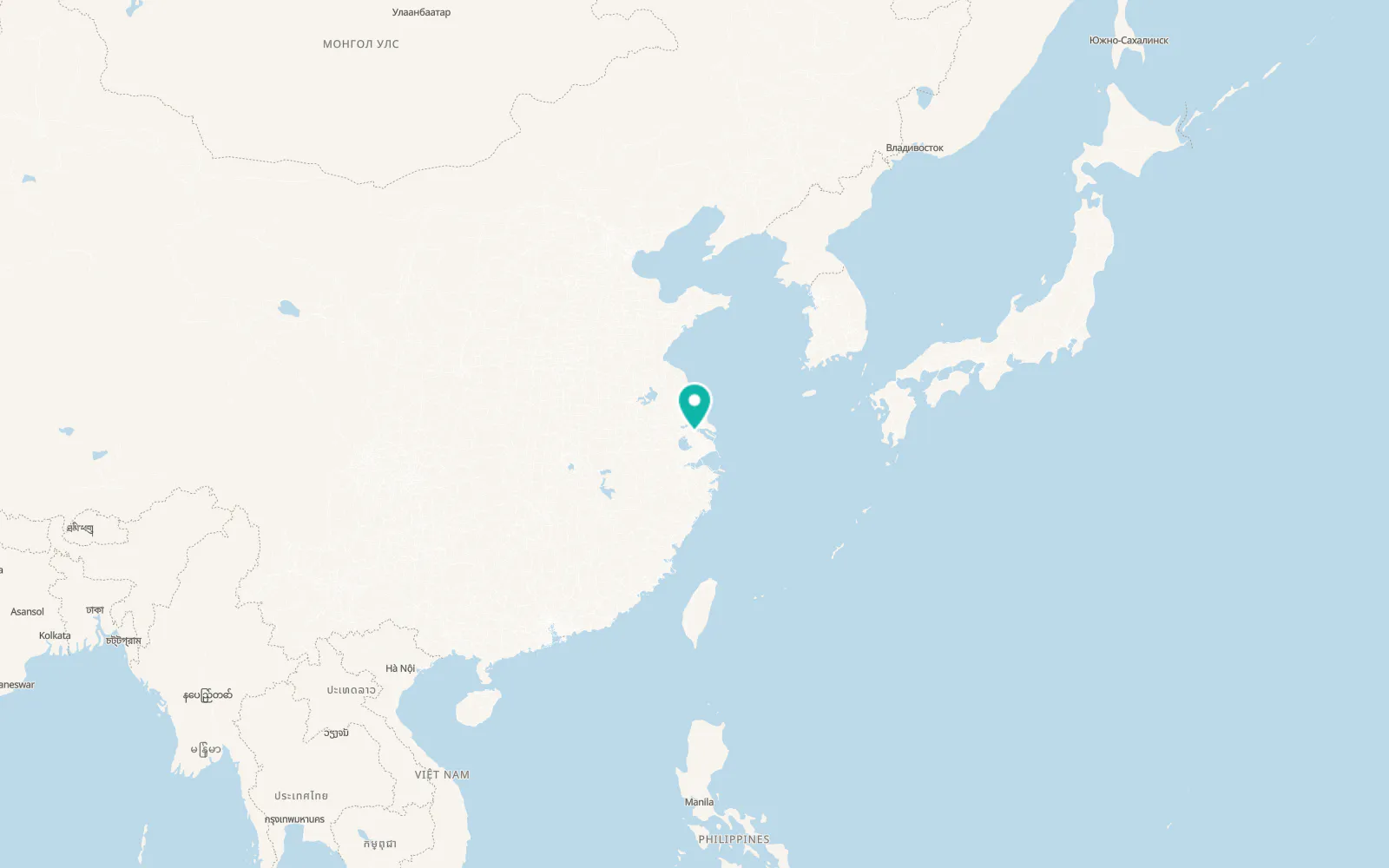 Map of Changshu