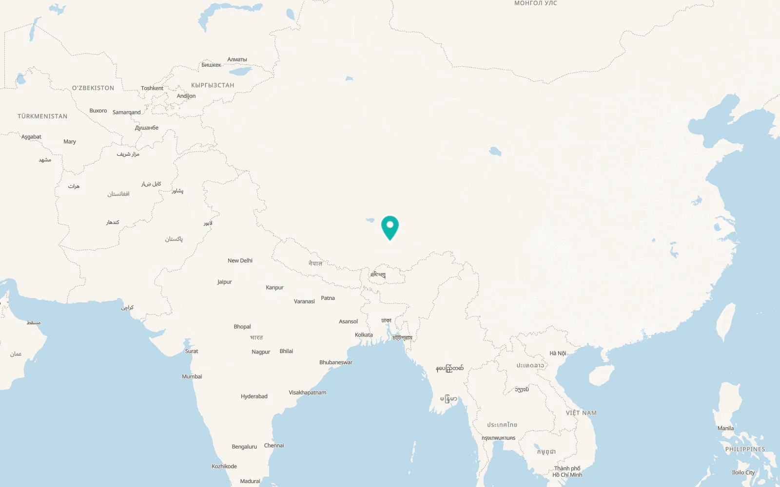 Map of Dêqên