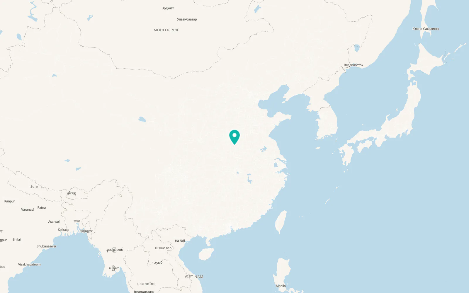 Map of Luohe
