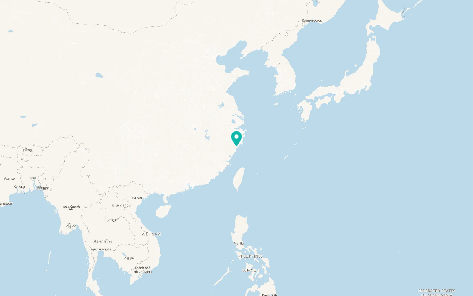 Map of Rui’an