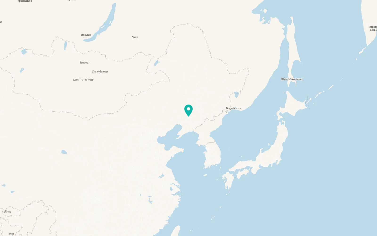 Map of Shenyang