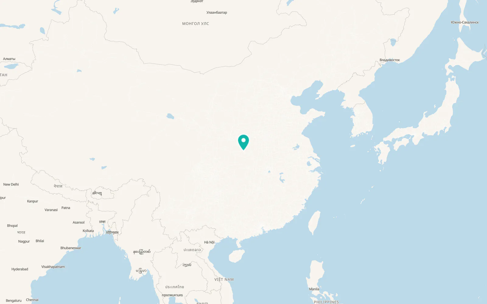 Map of Shiyan