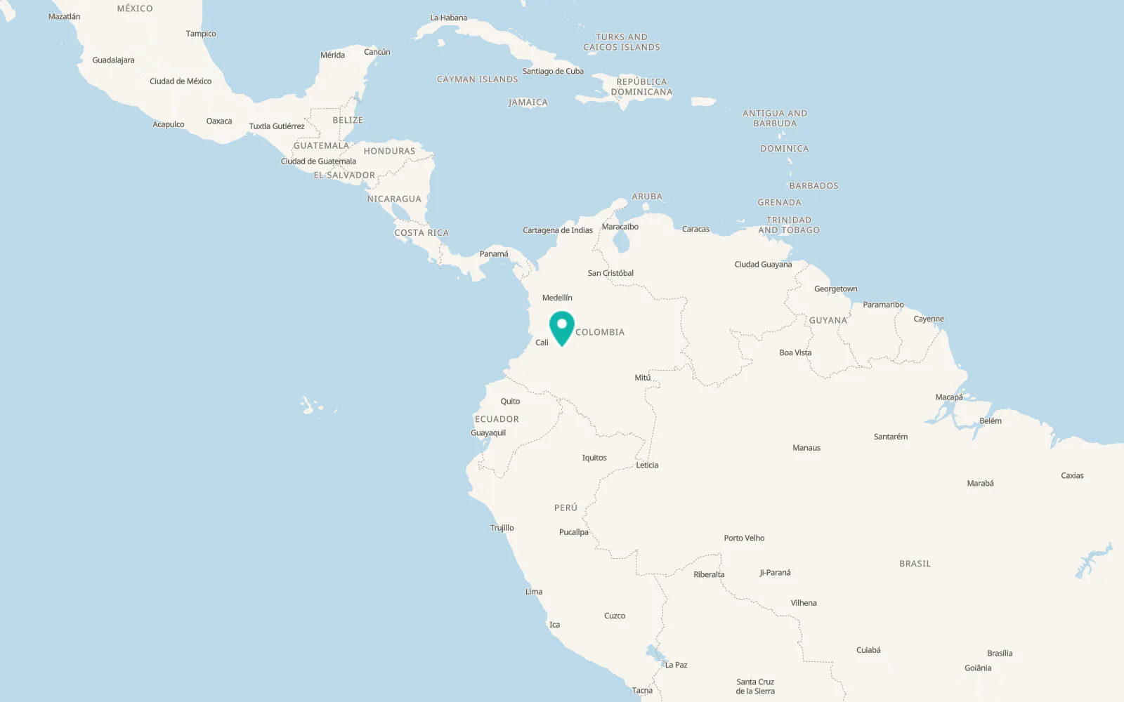 Map of Neiva