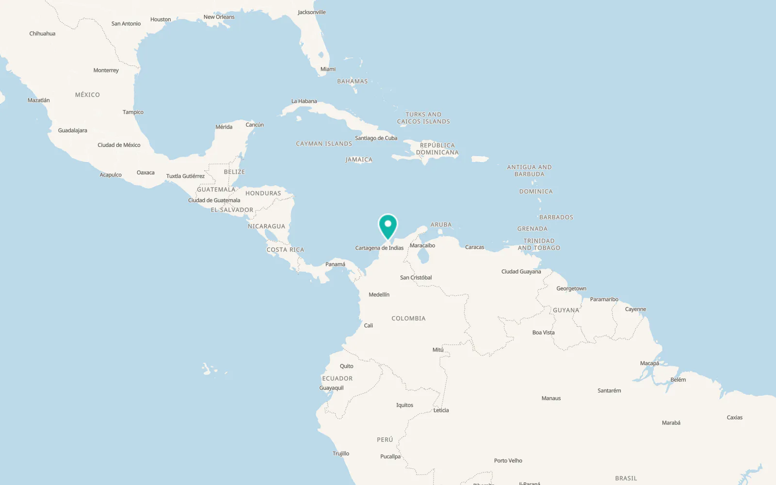 Map of Soledad