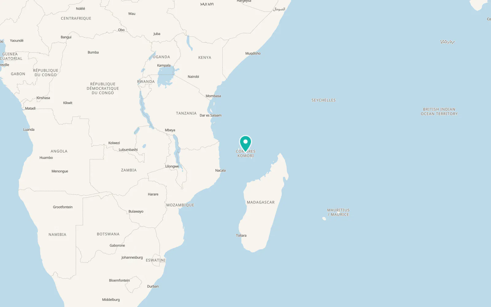 Map of Sima