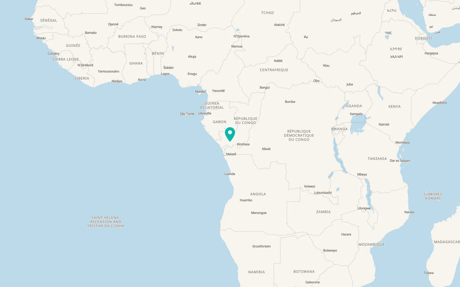 Map of Kayes