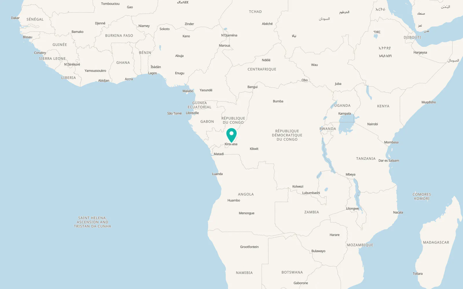 Map of Masina