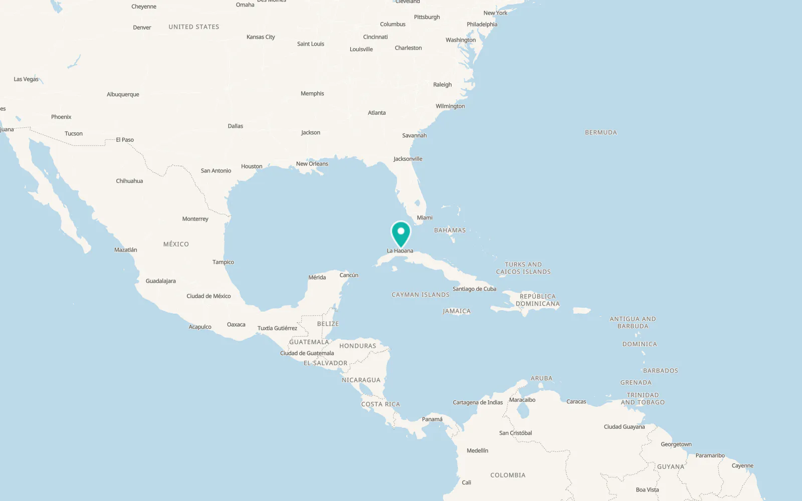 Map of Alamar