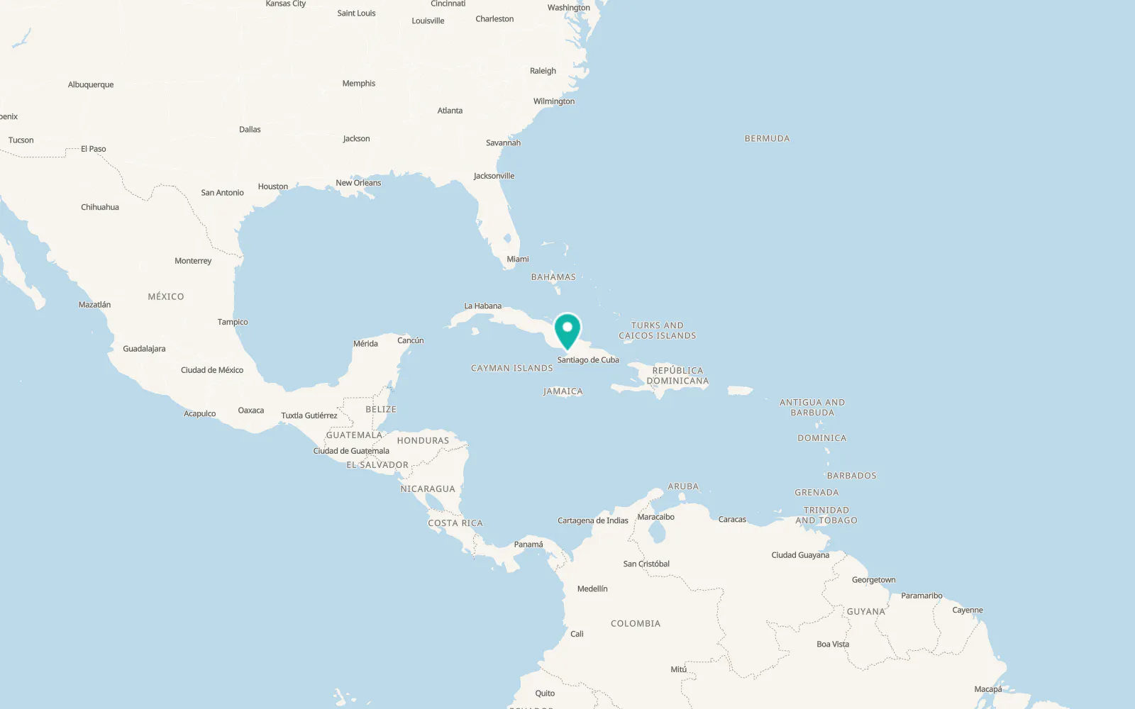 Map of Manzanillo