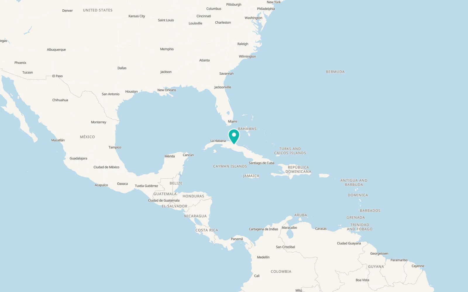 Map of Santa Clara