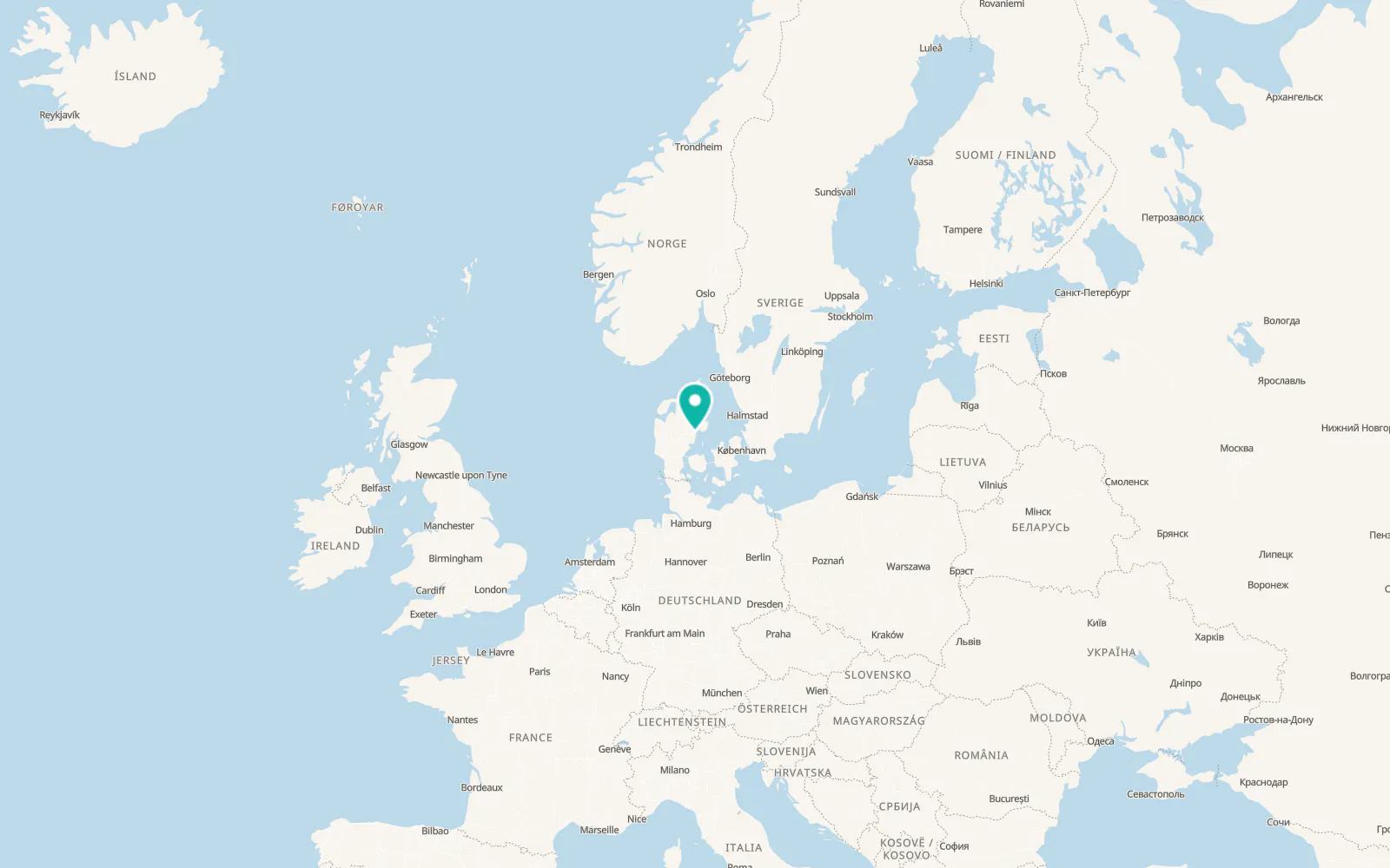 Map of Århus