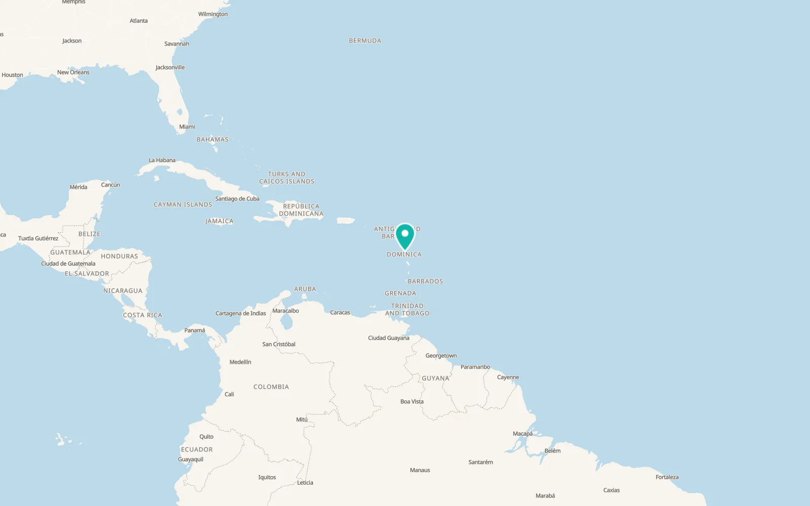 Map of Marigot