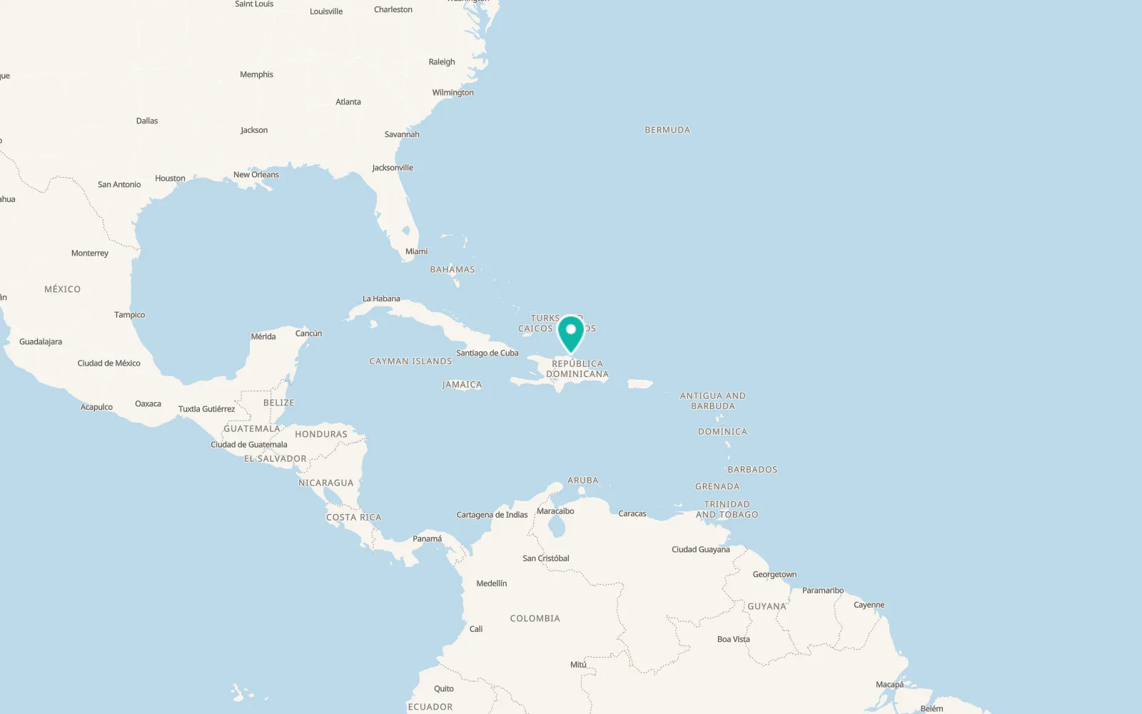 Map of Puerto Plata