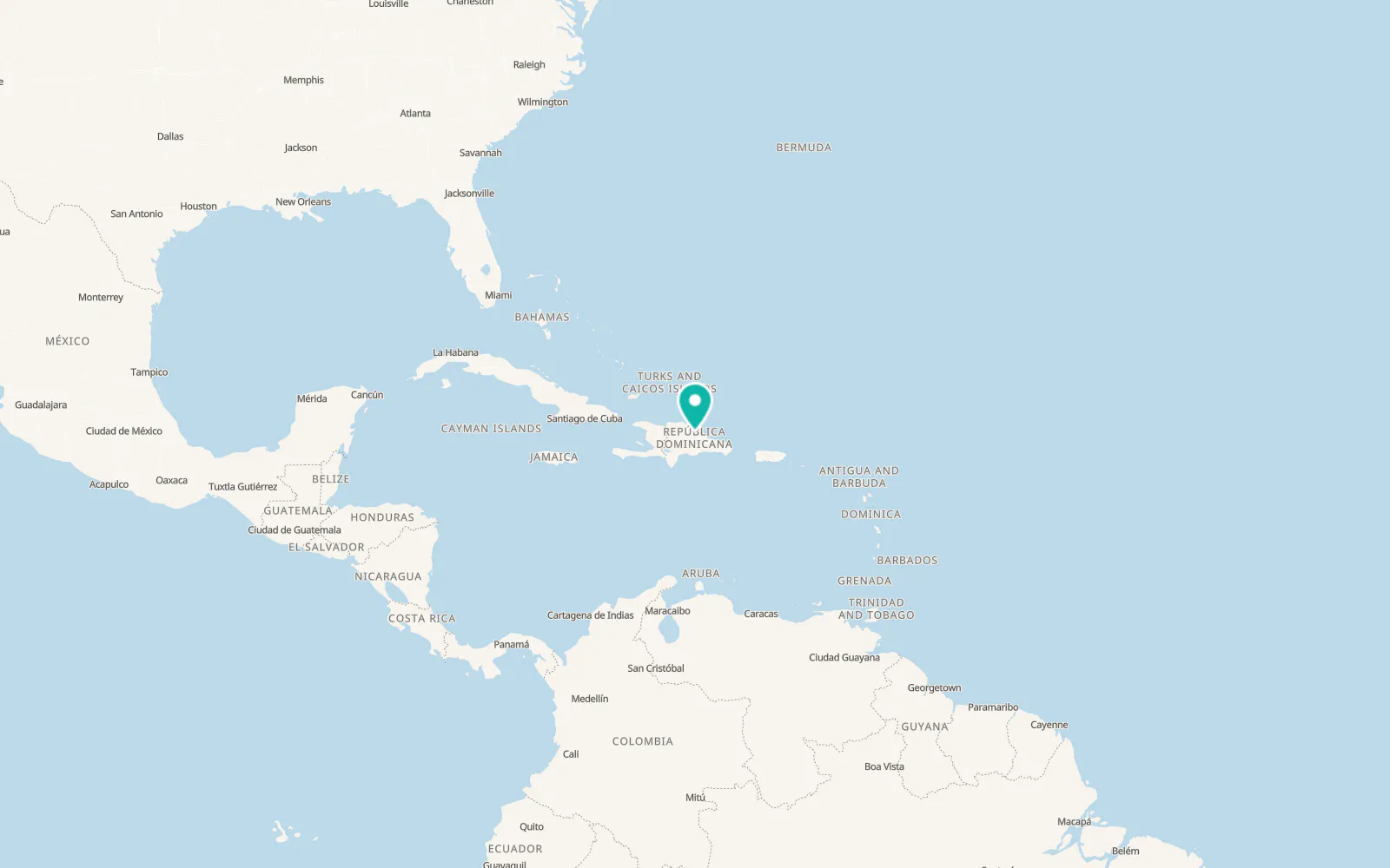 Map of San Francisco de Macorís