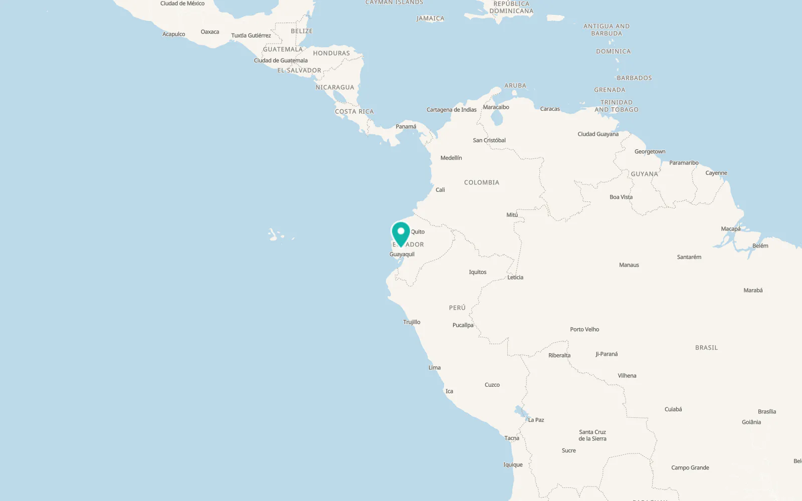 Map of Daule
