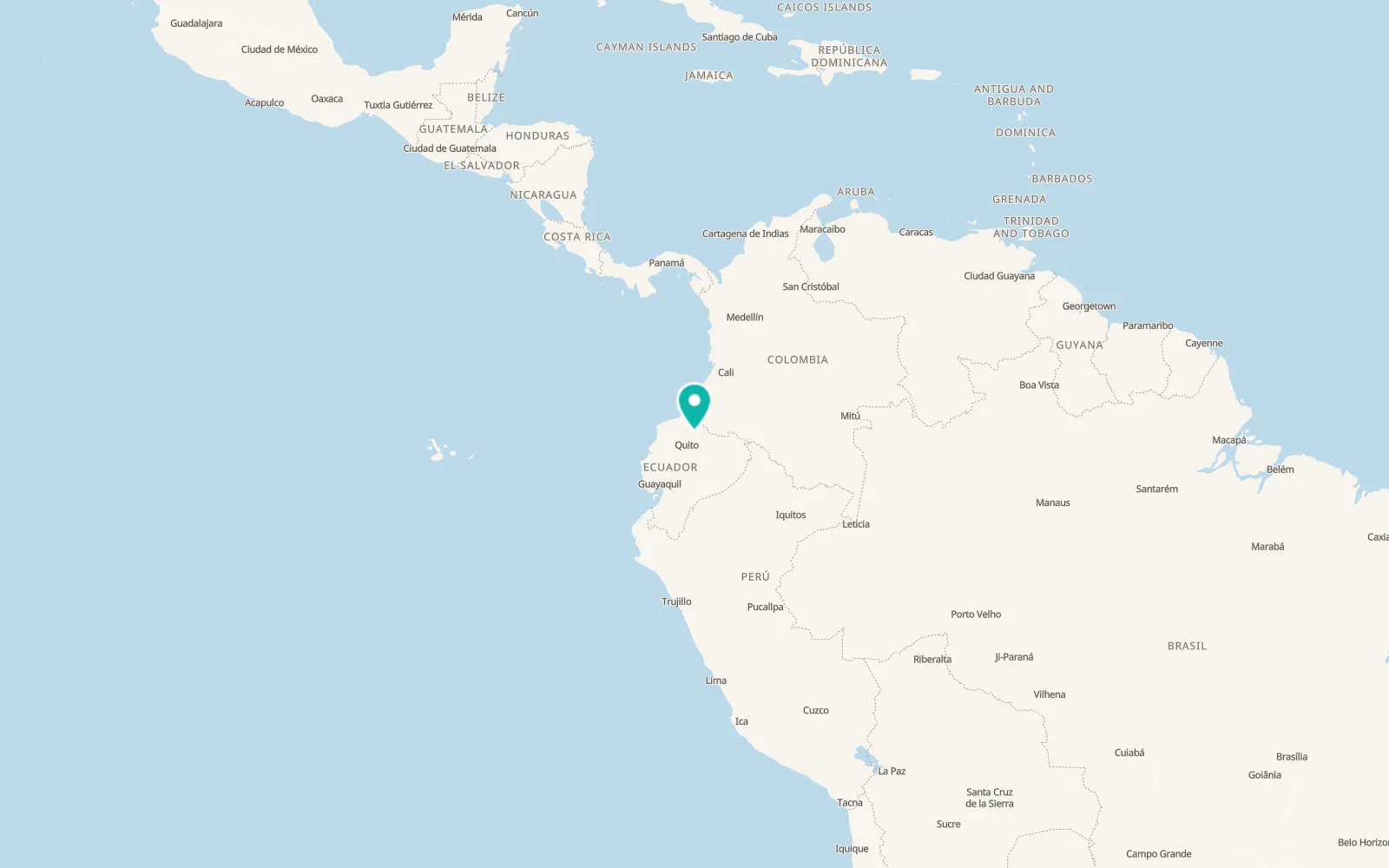 Map of Ibarra