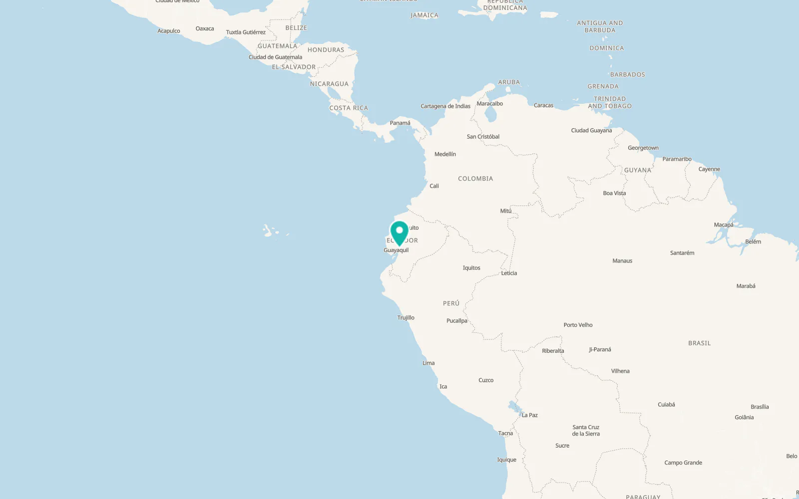 Map of Milagro