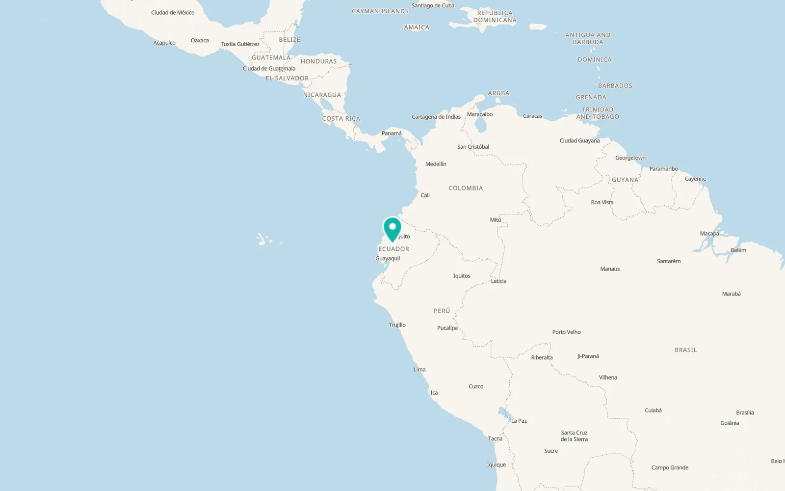 Map of Quevedo