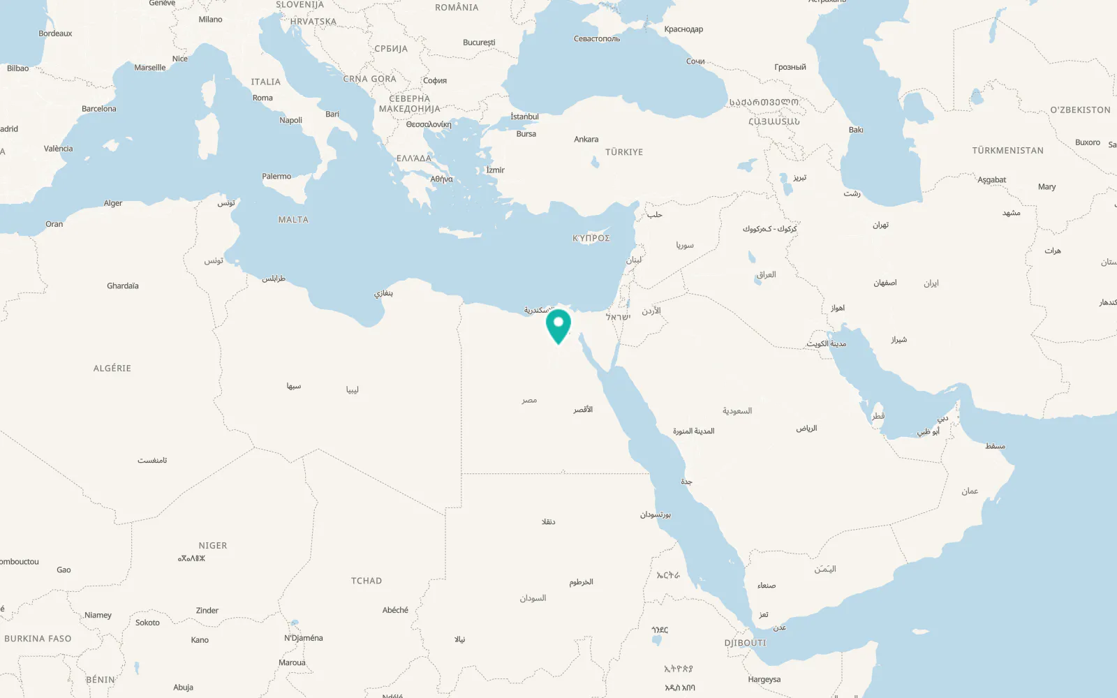 Map of Banī Suwayf