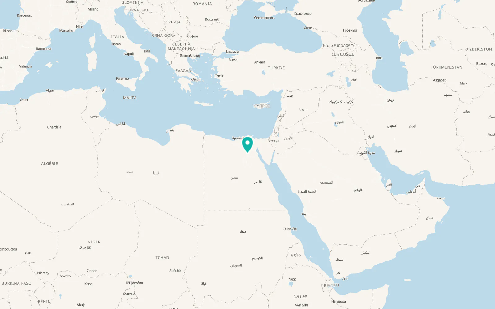 Map of Būsh