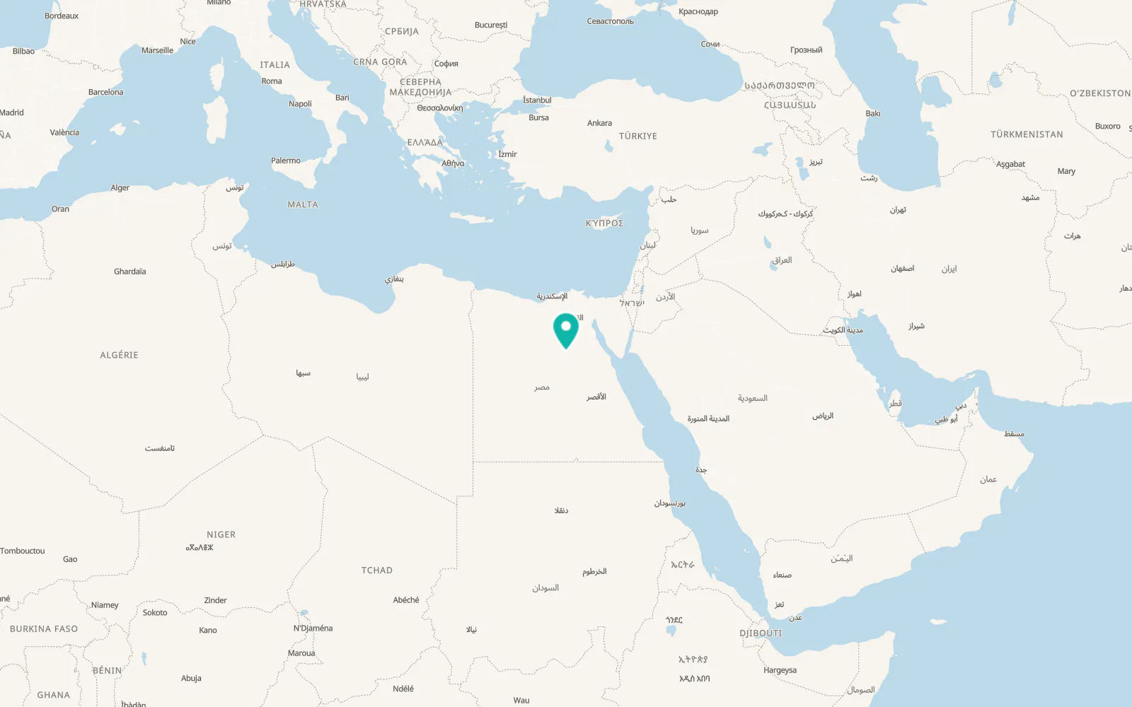 Map of Minya