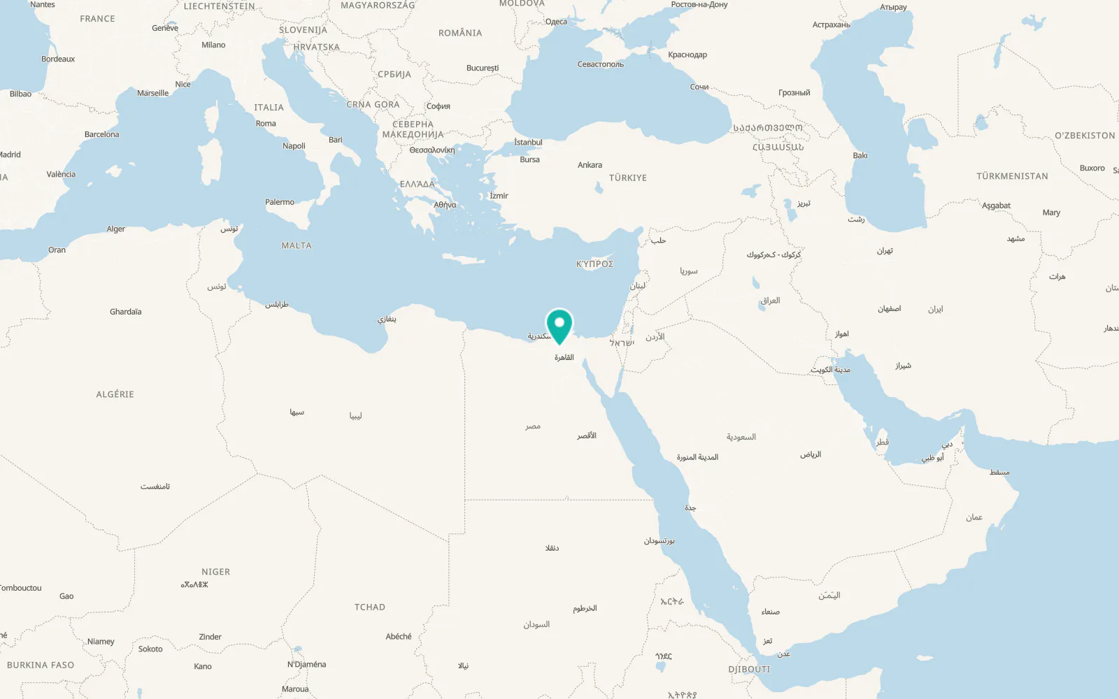 Map of Munūf