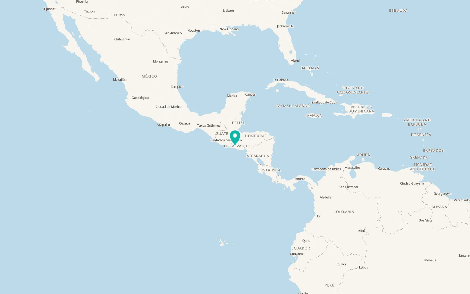 Map of San Marcos