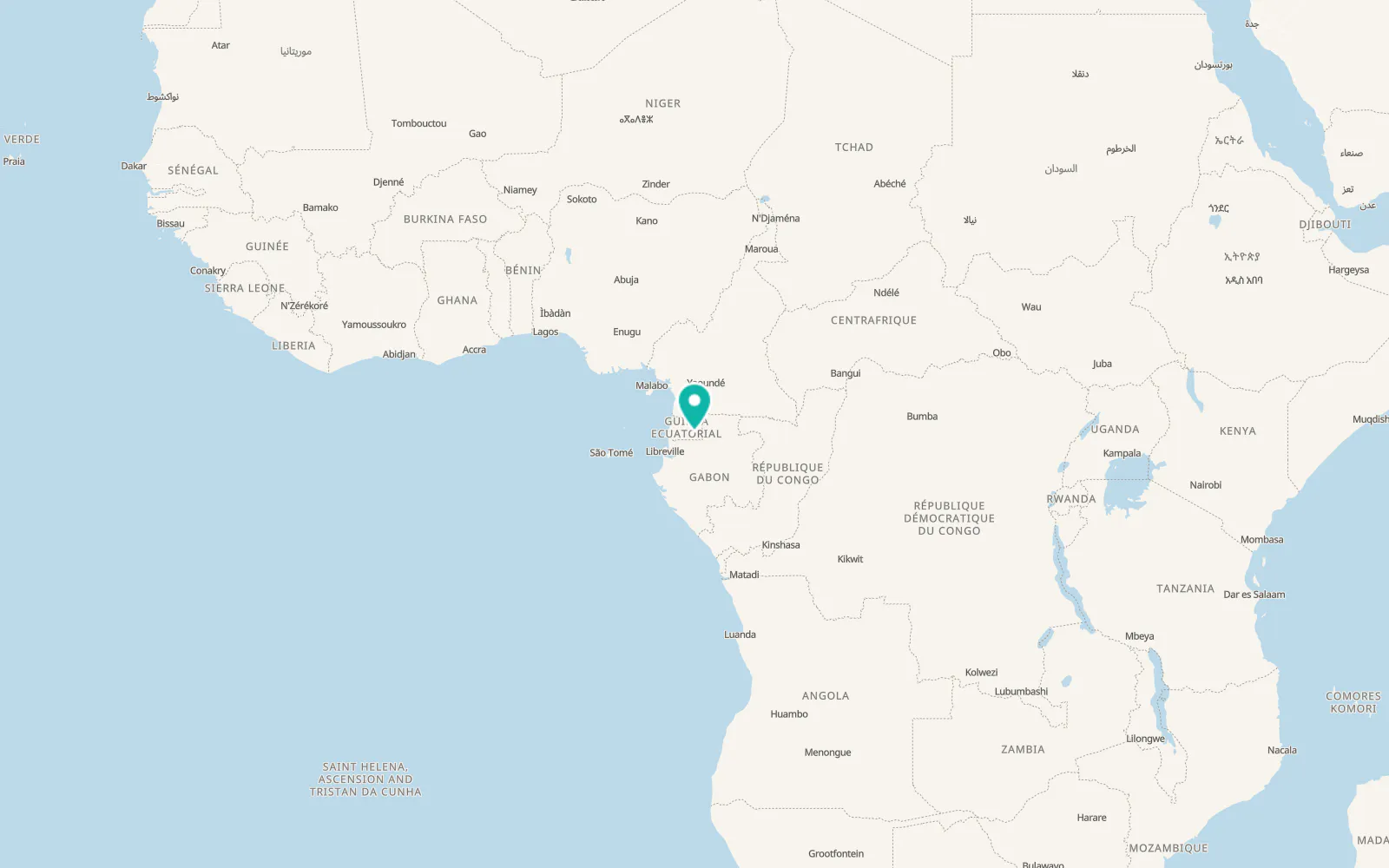 Map of Aconibe