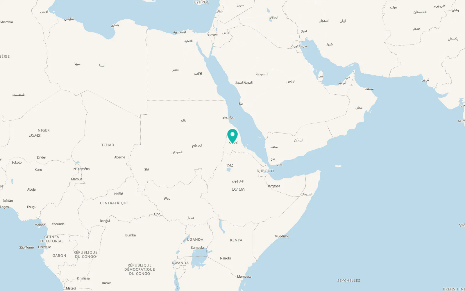 Map of Ak’ordat