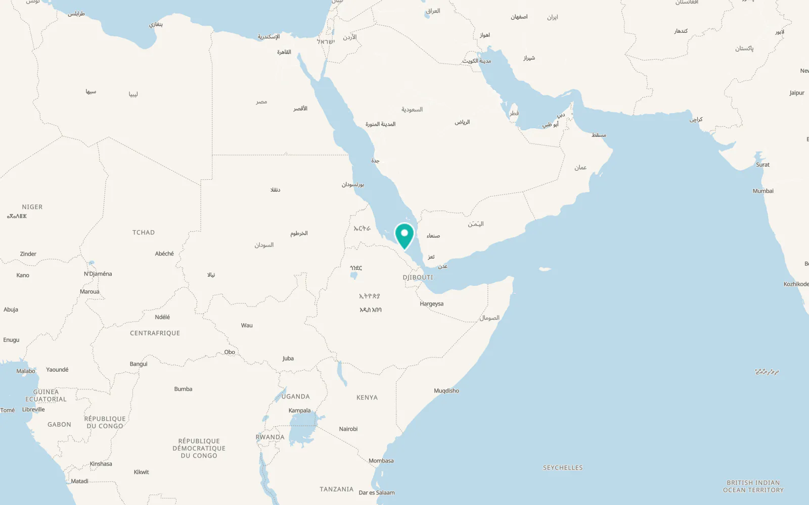 Map of Edd