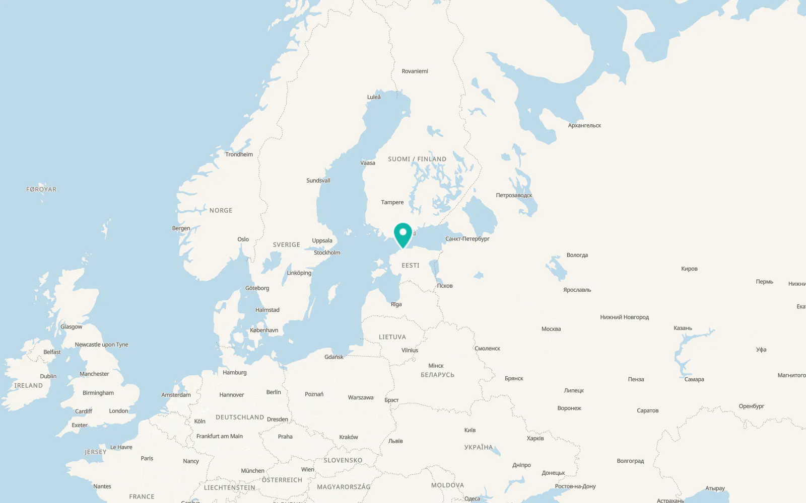 Map of Nõmme