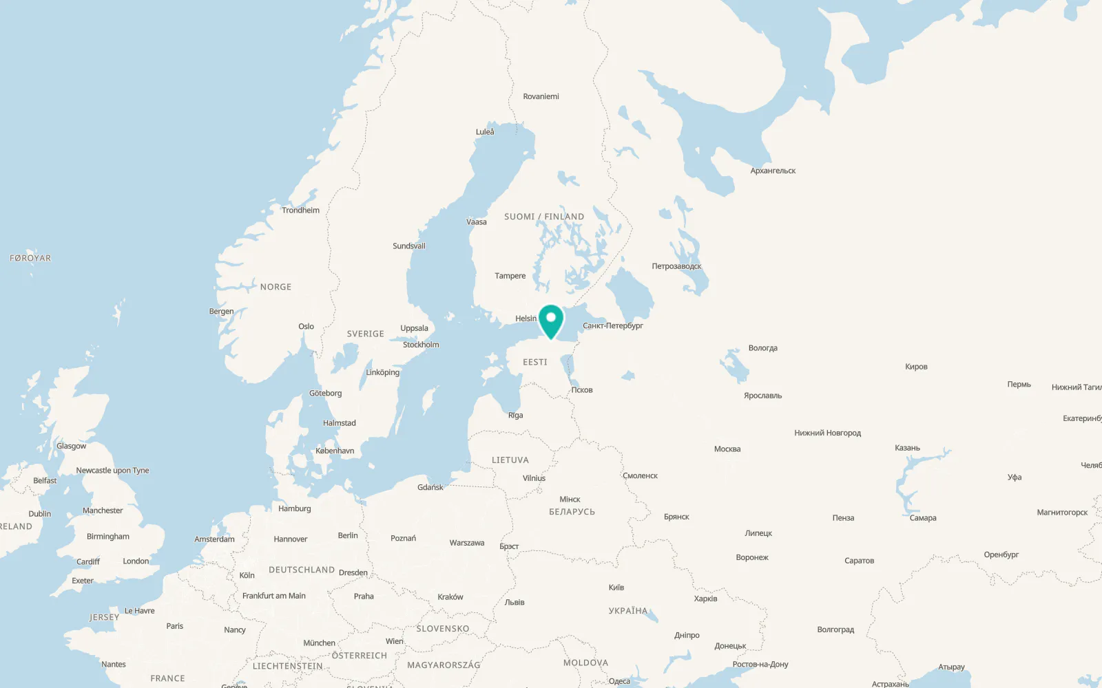 Map of Rakvere