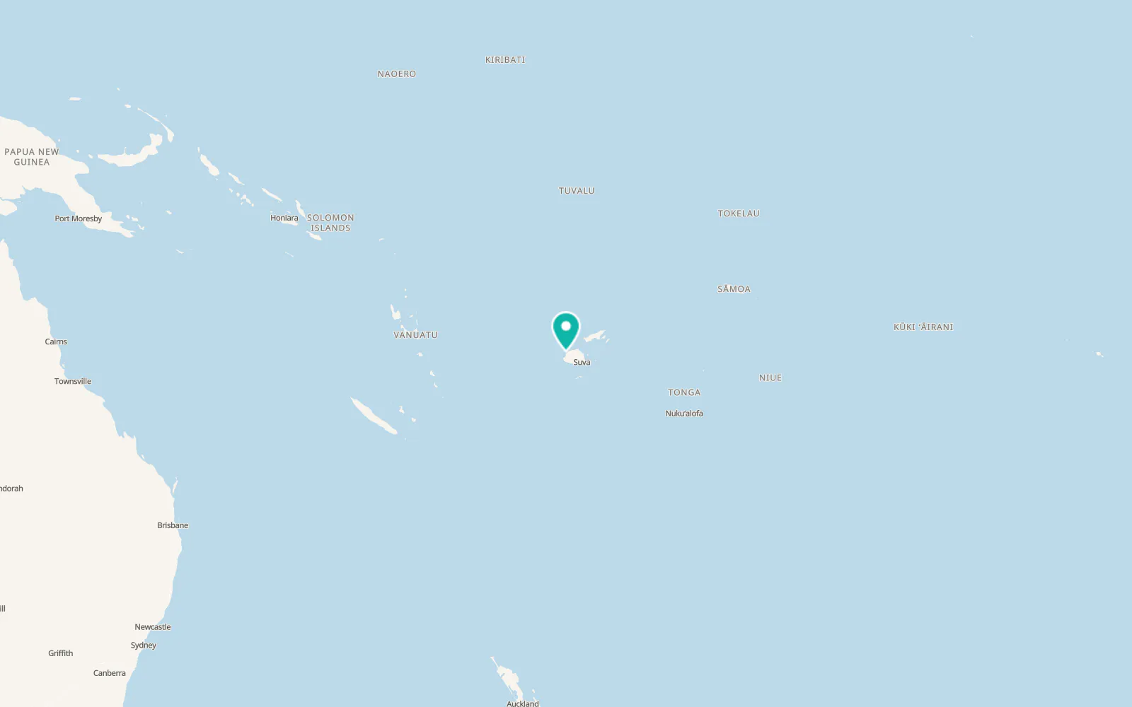 Map of Lautoka