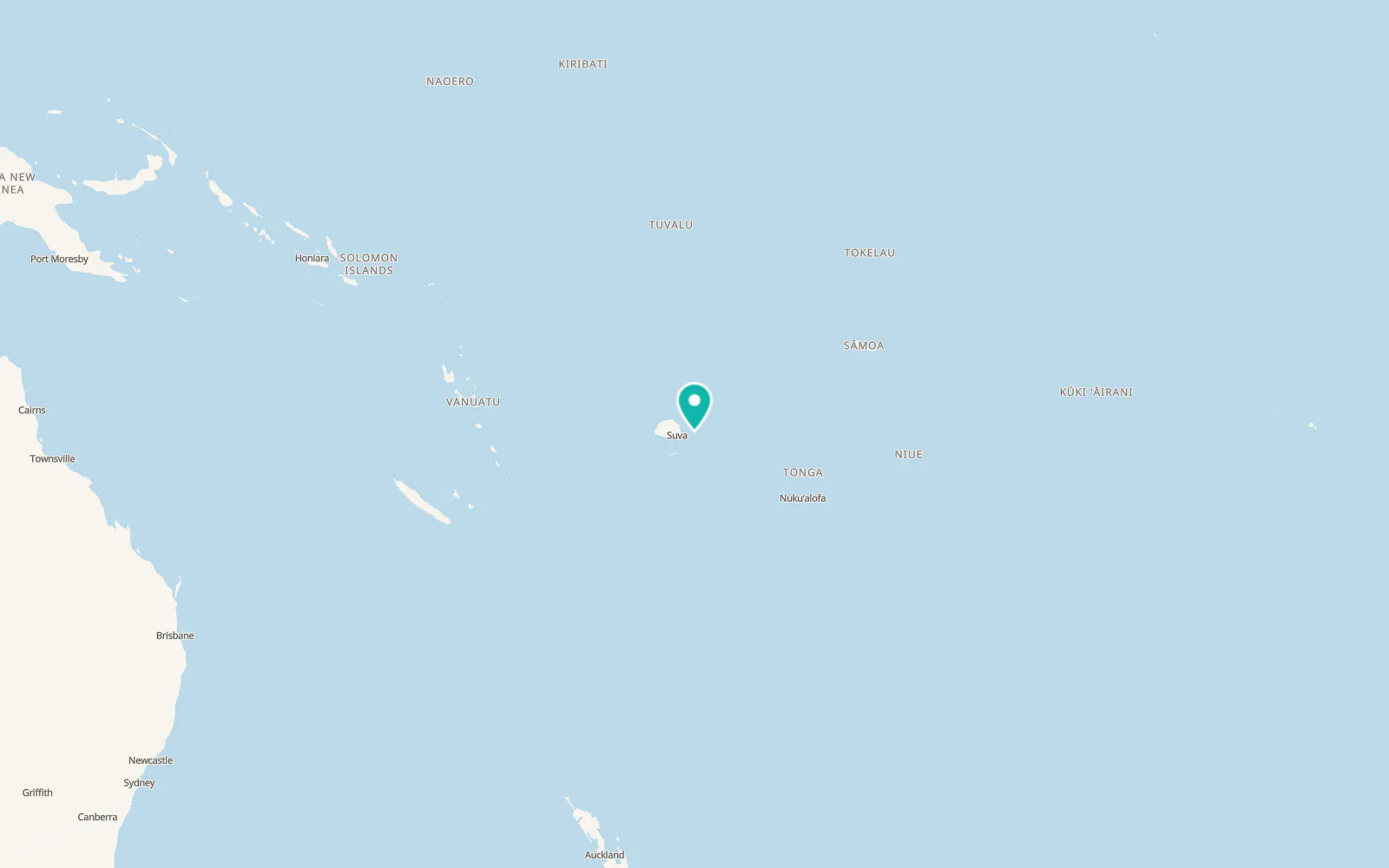 Map of Levuka