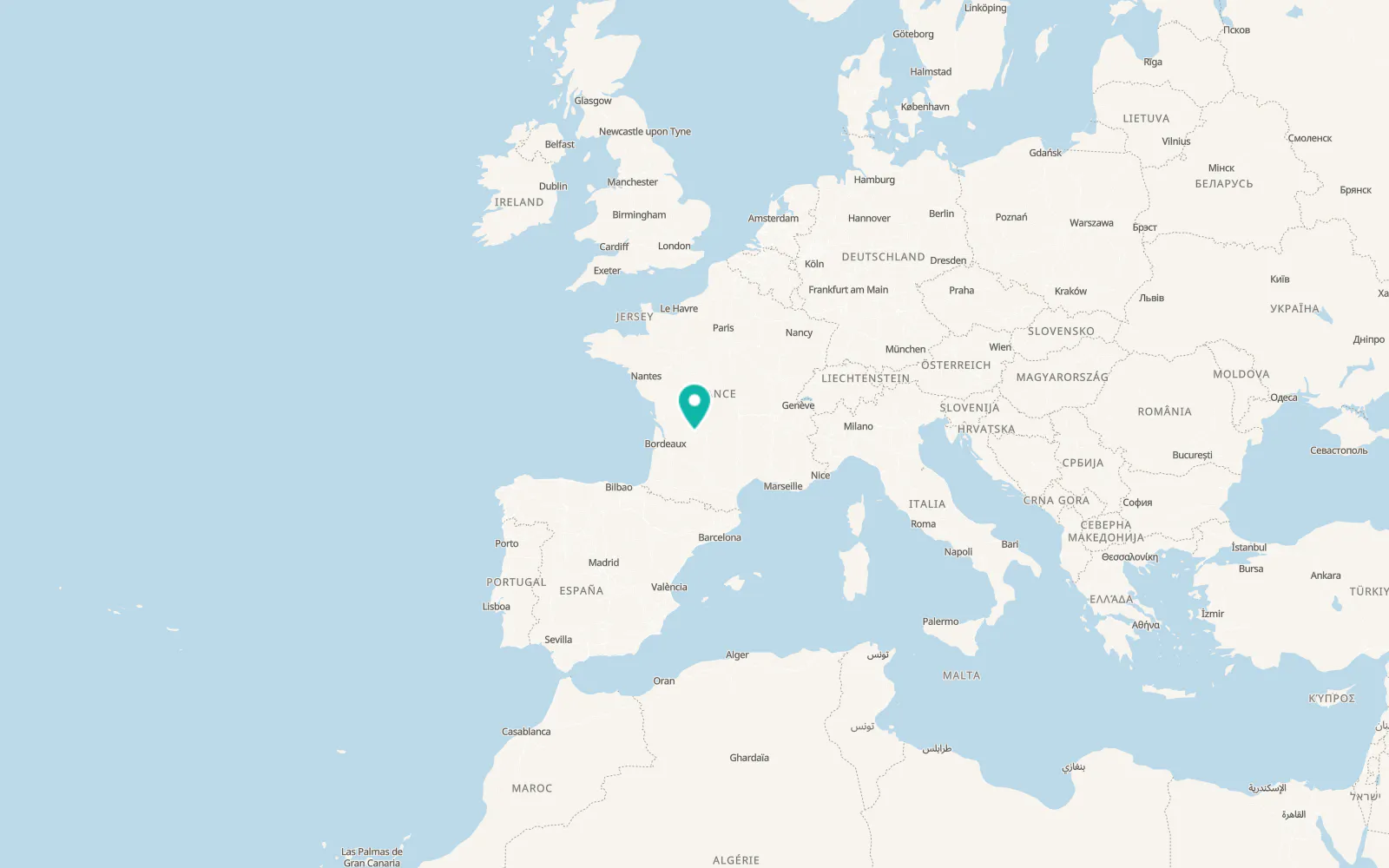 Map of Le Change